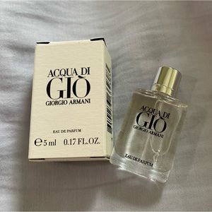 ACQUA DI GIO Giorgio Armani Men's Mini Splash Eau de Parfum 5 ml